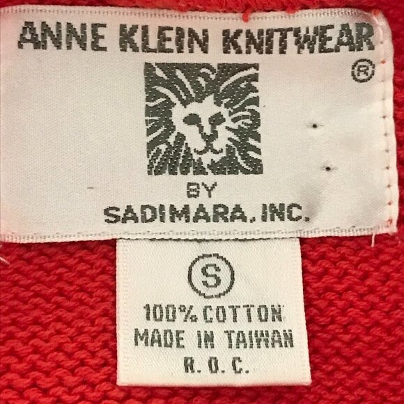 Anne Klein Knitwear Braided Collar Long Sleeve Pullover - Picture 3 of 10